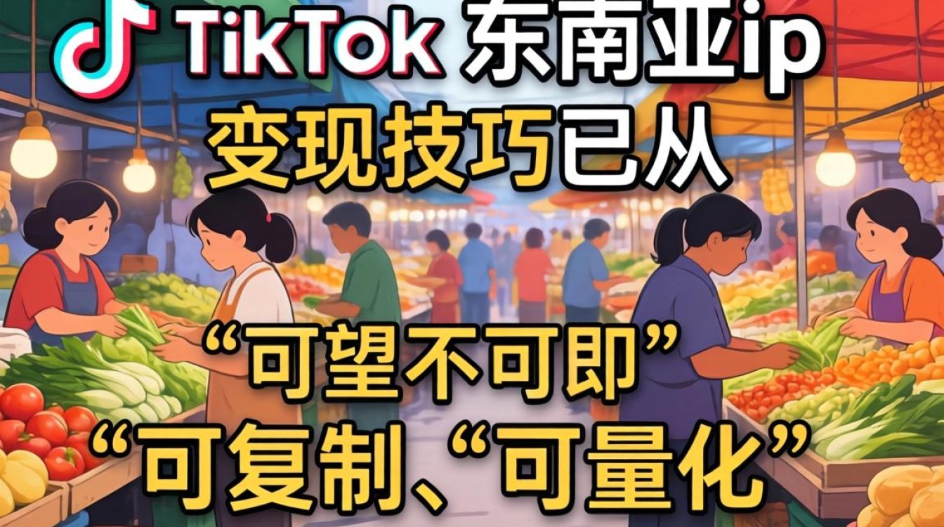 TikTok东南亚IP如何变现月入过万?TikTok东南亚账号赚钱技巧 TikTok东南亚IP如何变现月入过万