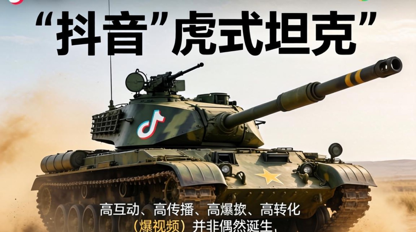 抖音虎式坦克怎么做?虎式坦克抖音玩法与流量增长算法 虎式坦克抖音玩法与流量增长算法