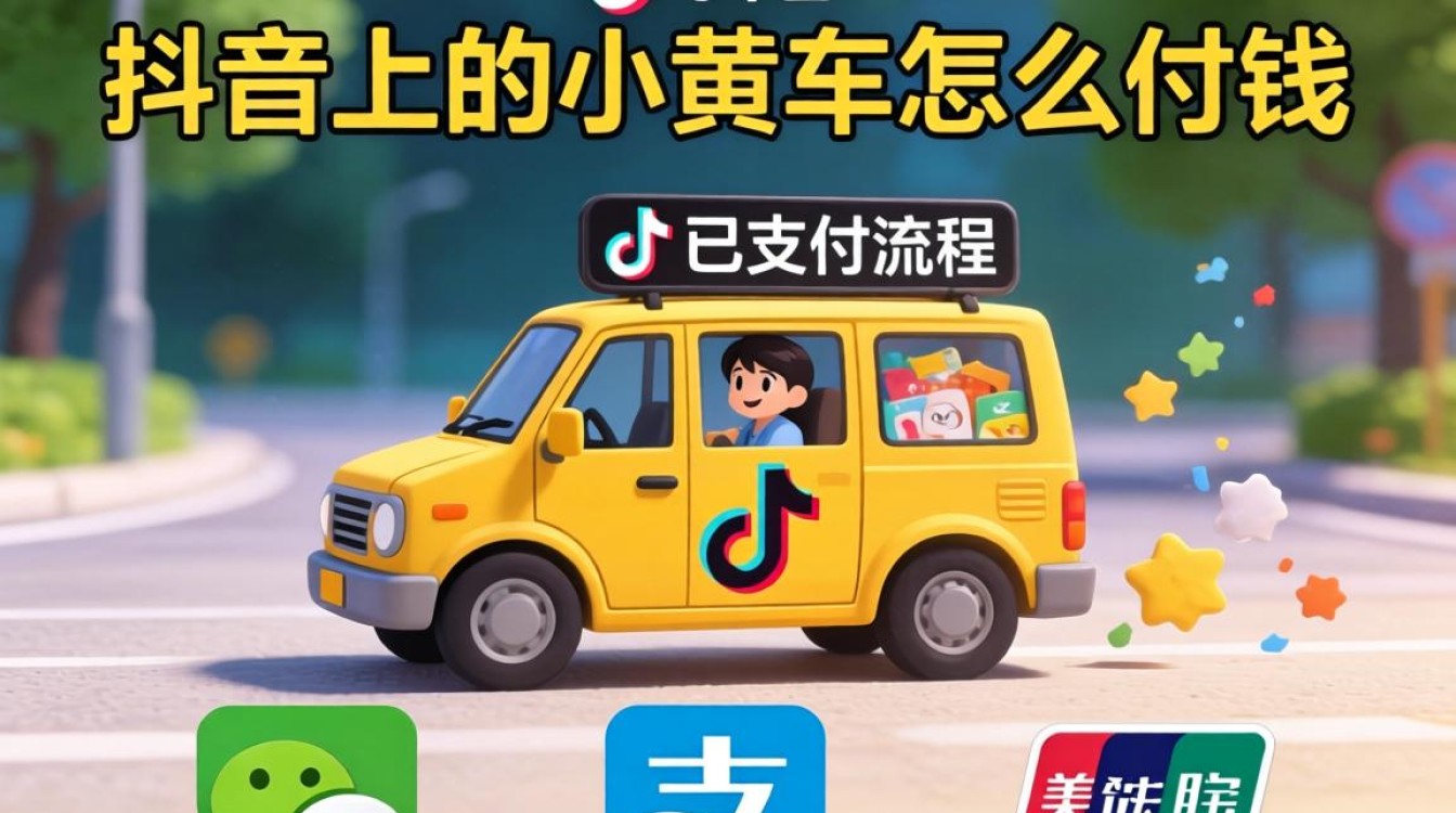 抖音小黄车支付方式和流程详解