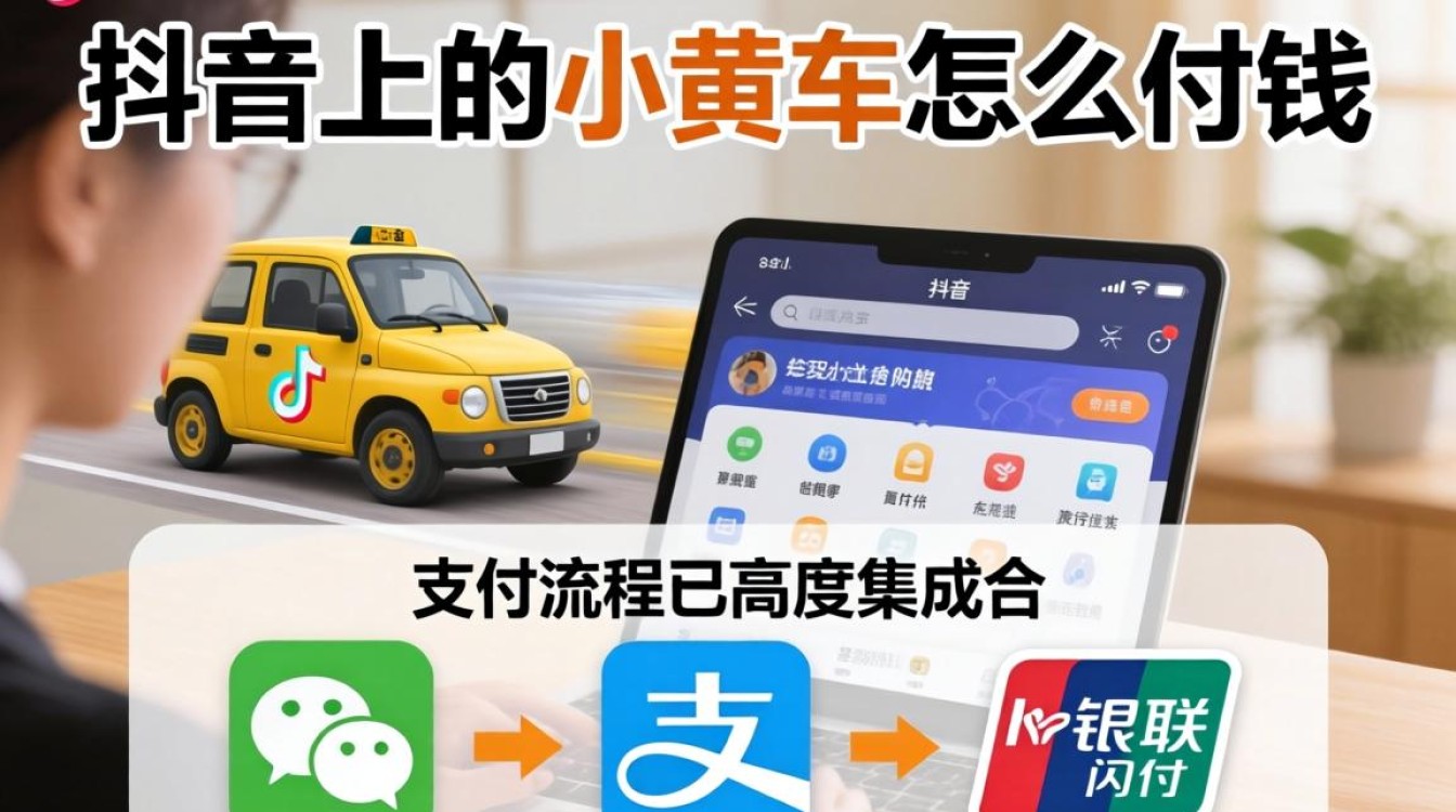 抖音小黄车支付方式和流程详解