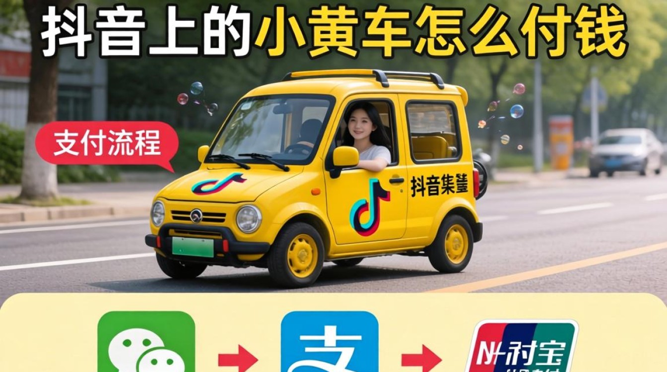 抖音小黄车支付方式和流程详解