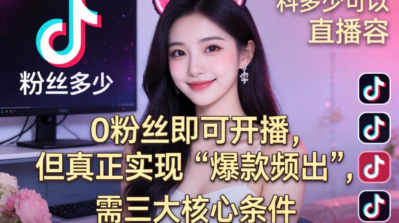 TikTok直播开通条件及爆款内容创作技巧