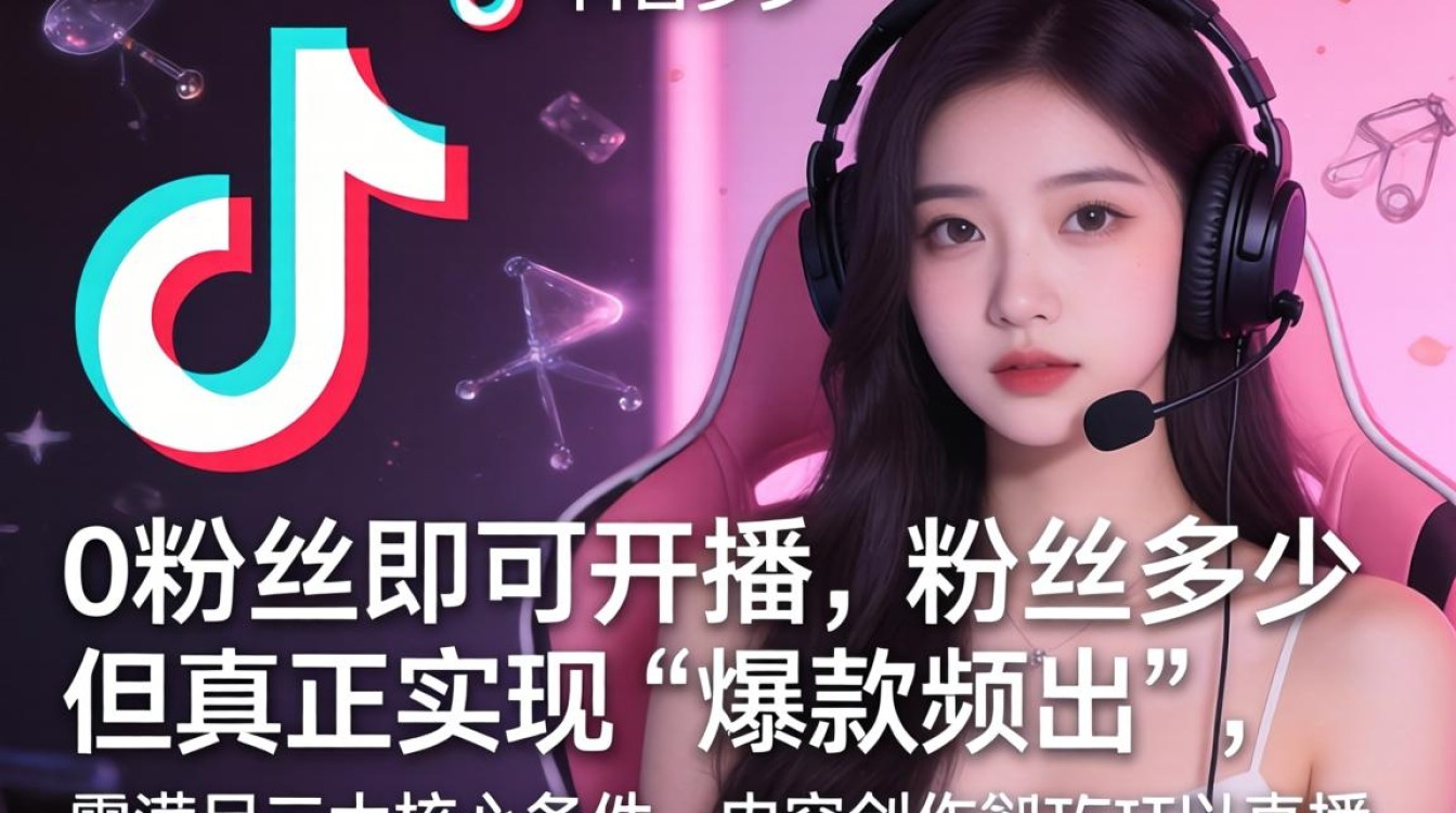 TikTok直播开通条件及爆款内容创作技巧