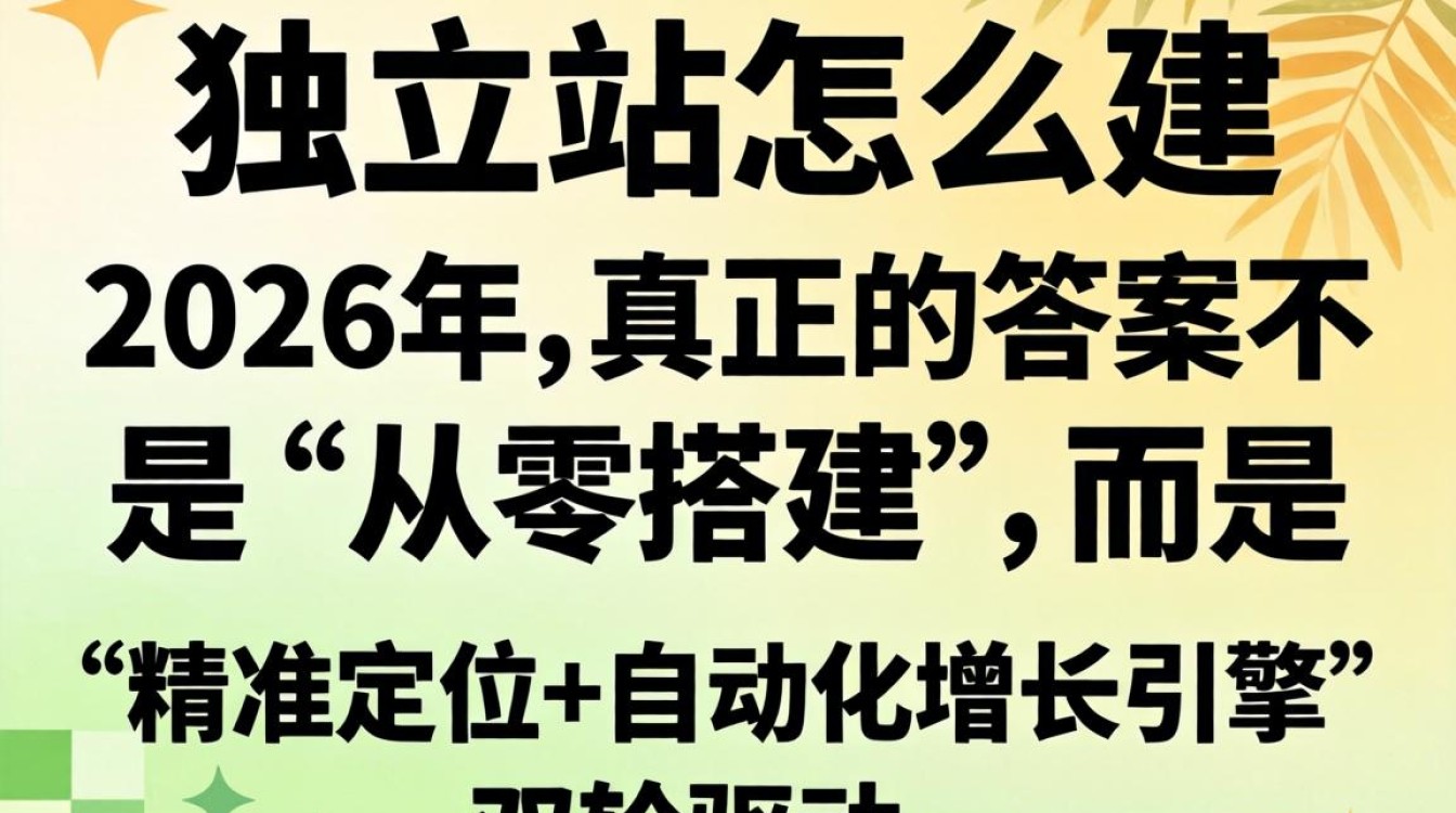 2026年独立站运营策略官方推荐