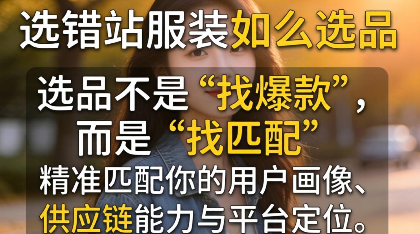 独立站服装选品技巧与避坑指南