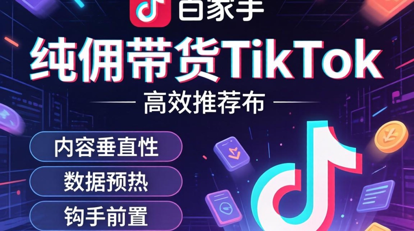 百家号如何通过纯佣带货TikTok运营技巧获得推荐
