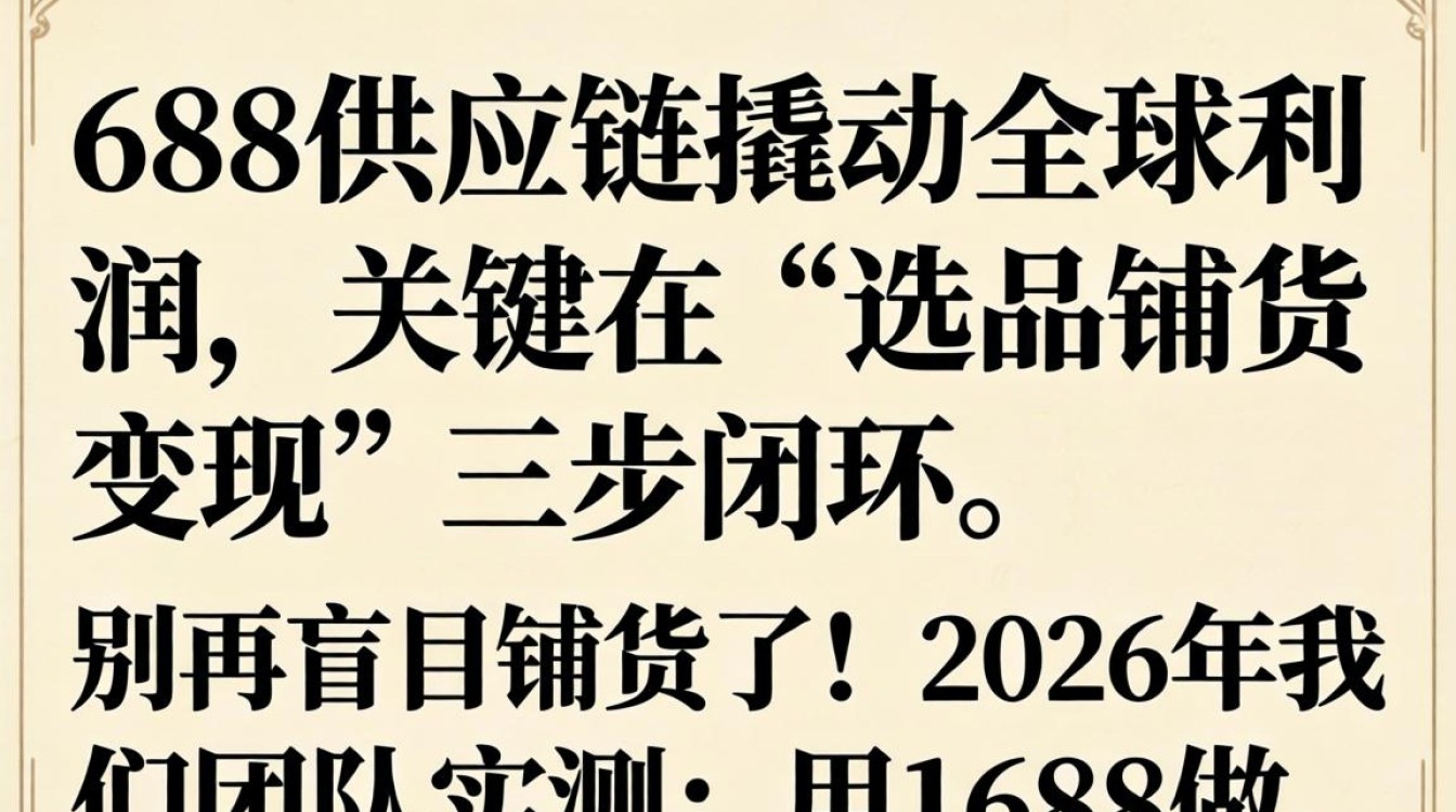 1688对接独立站的变现方式有哪些