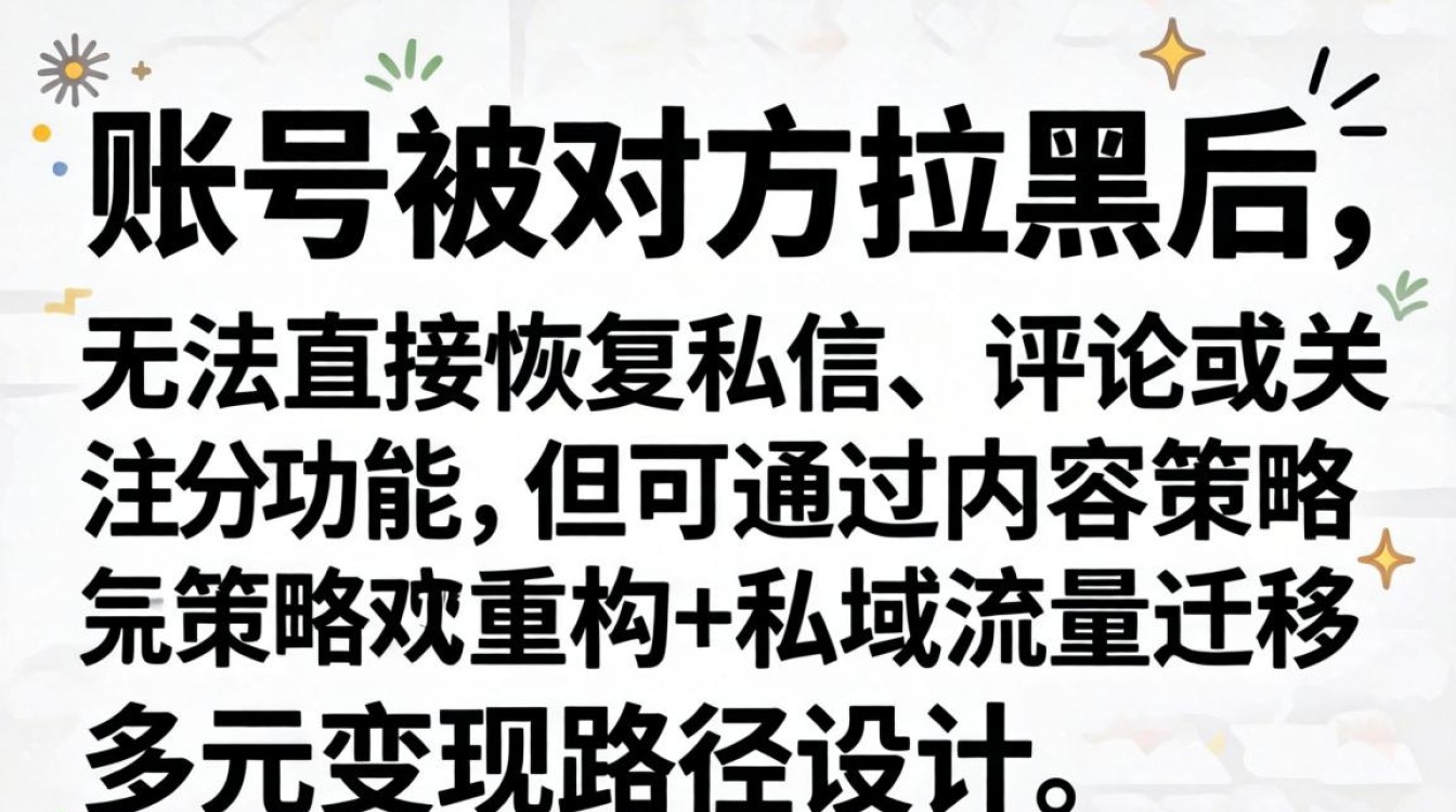 被对方拉黑抖音怎么破解?抖音拉黑后如何恢复联系并实现账号变现 抖音拉黑后如何恢复联系并实现账号变现