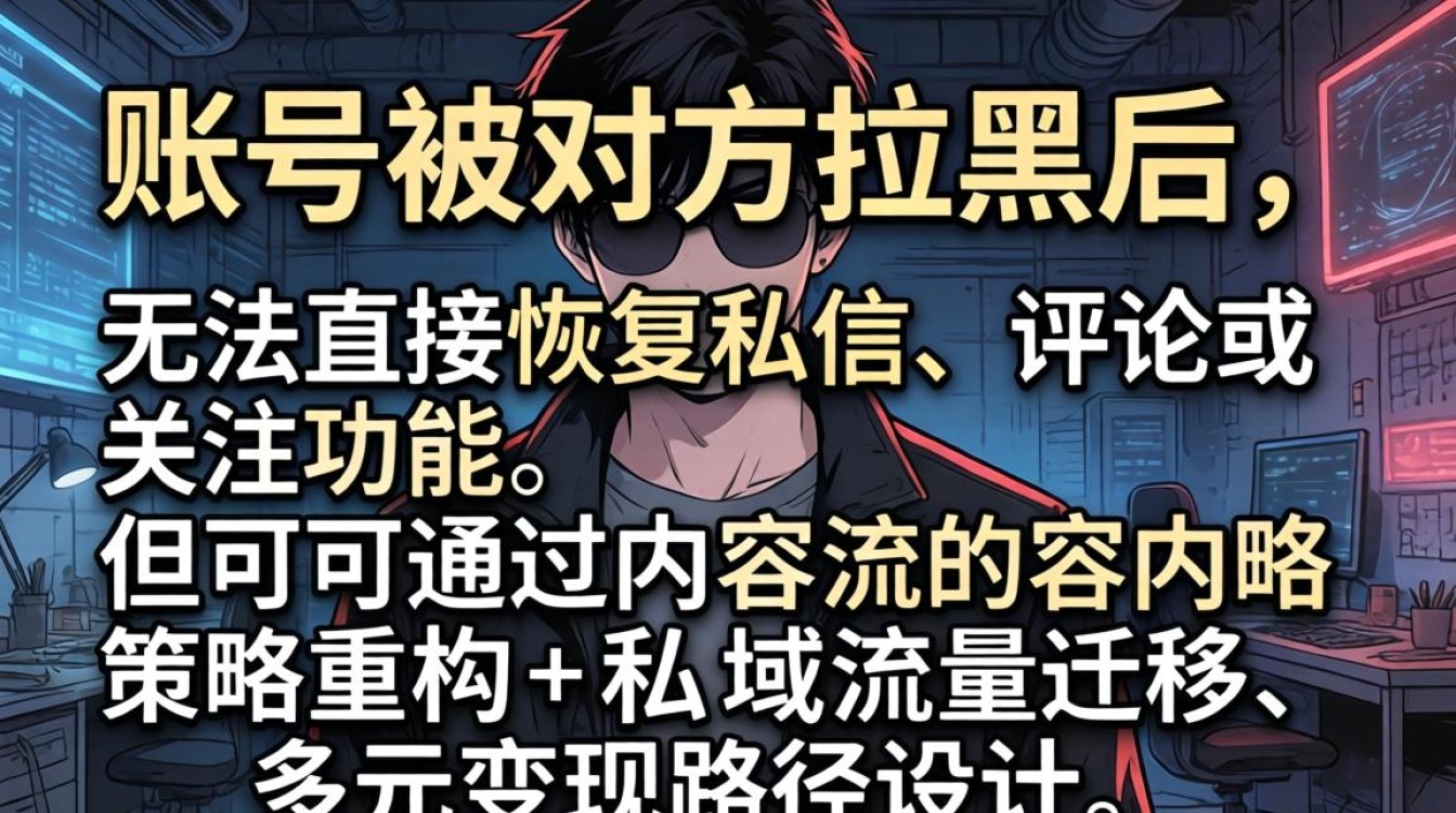 被对方拉黑抖音怎么破解?抖音拉黑后如何恢复联系并实现账号变现 抖音拉黑后如何恢复联系并实现账号变现