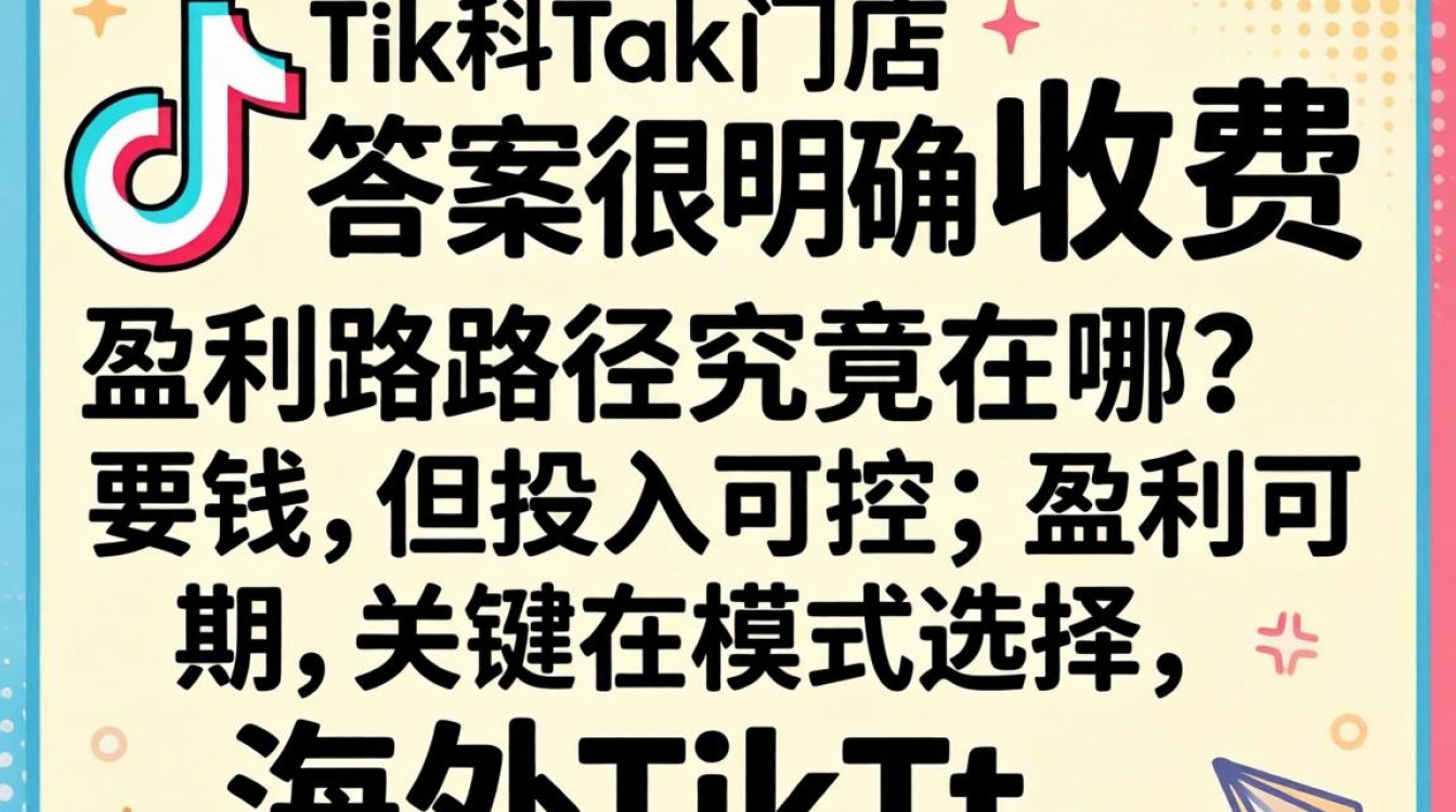 TikTok海外开店费用及盈利模式详解
