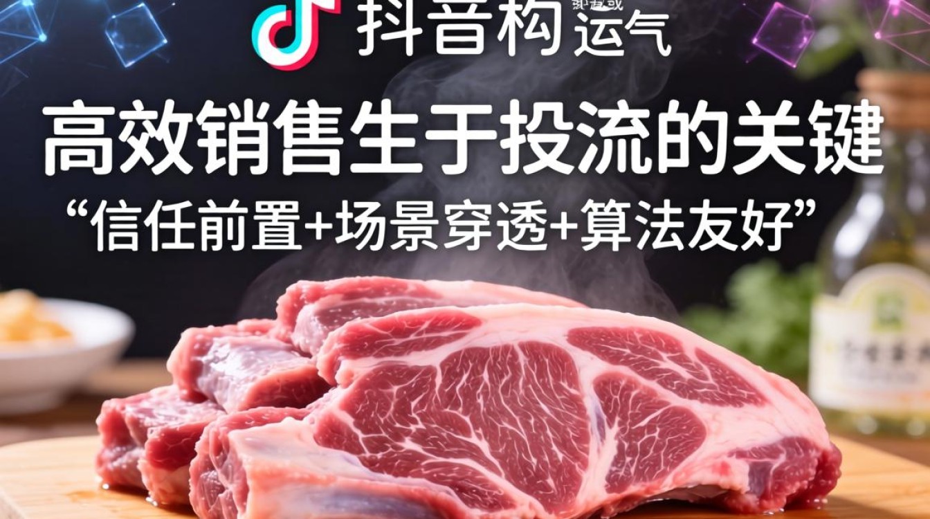 抖音卖生羊肉提升内容曝光的实操方法