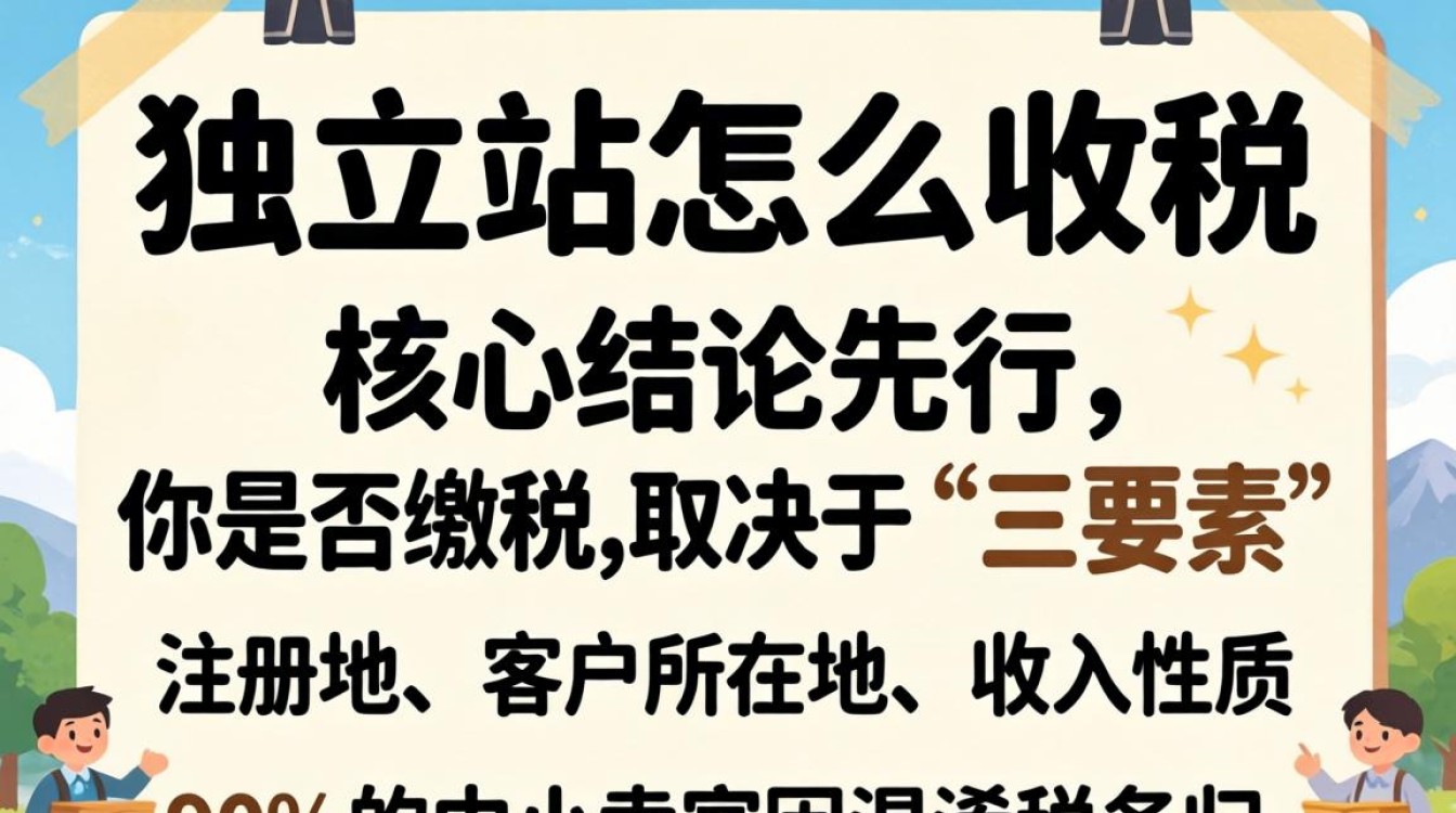 外贸独立站怎么收税?外贸独立站跨境收款税务合规指南 外贸独立站跨境收款税务合规指南