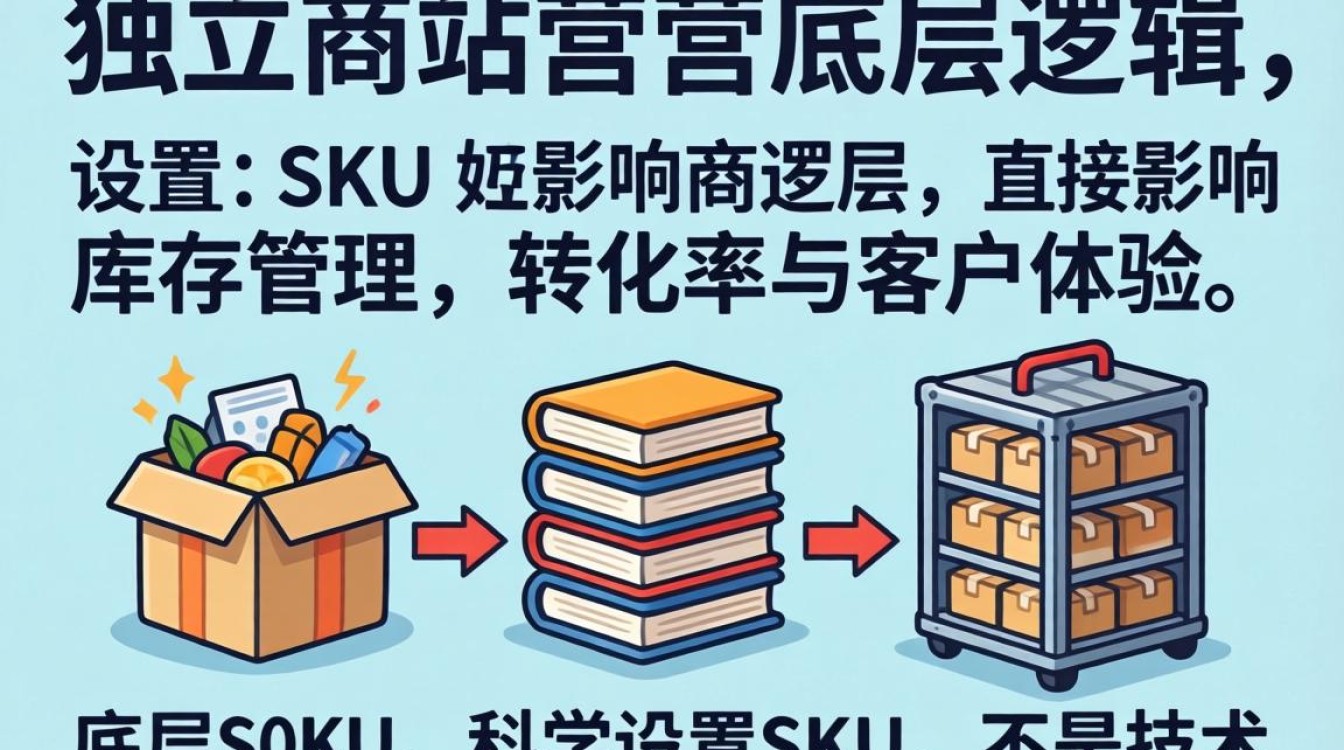 独立站SKU设置方法与优化技巧