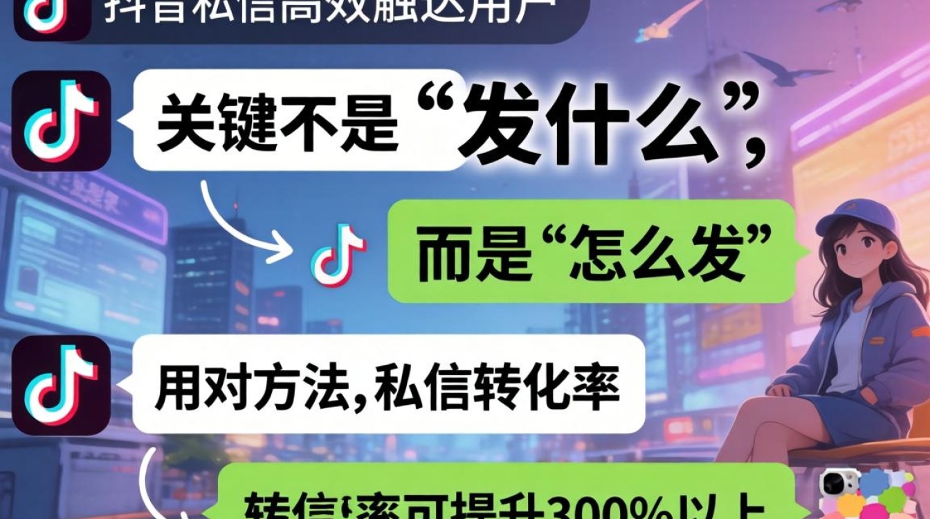 抖音私信发送技巧与实操教程