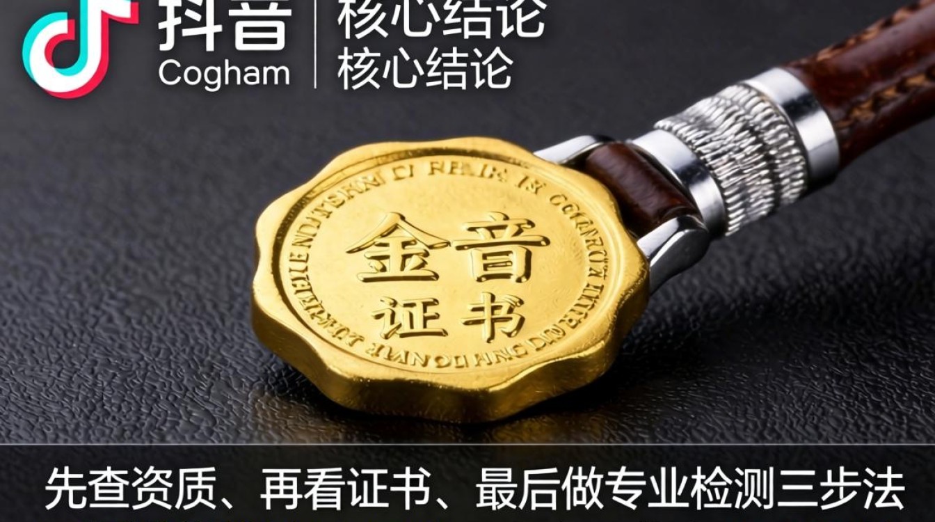 抖音买黄金如何验真伪防骗