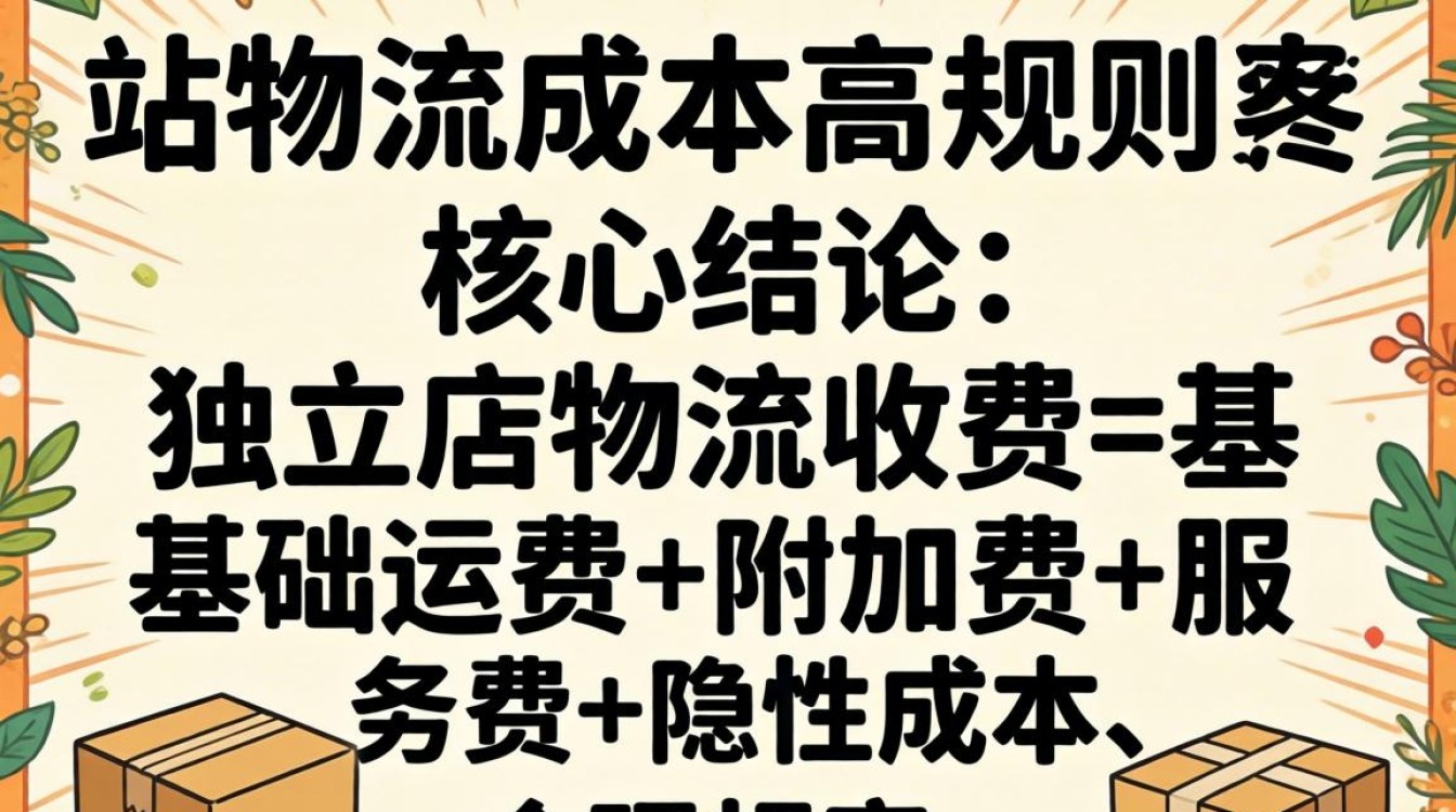 独立站物流费用标准及省钱建议
