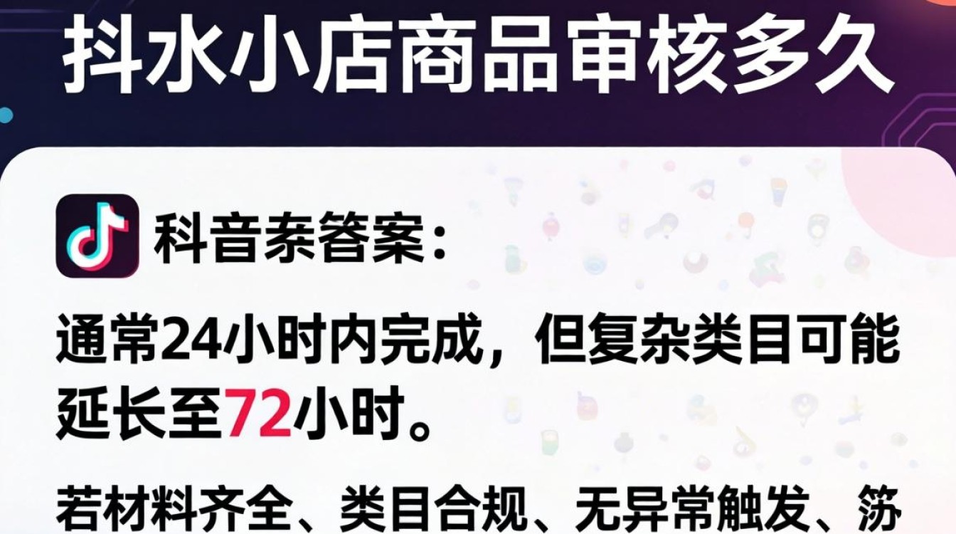 TikTok小店商品审核时长及运营实操教程