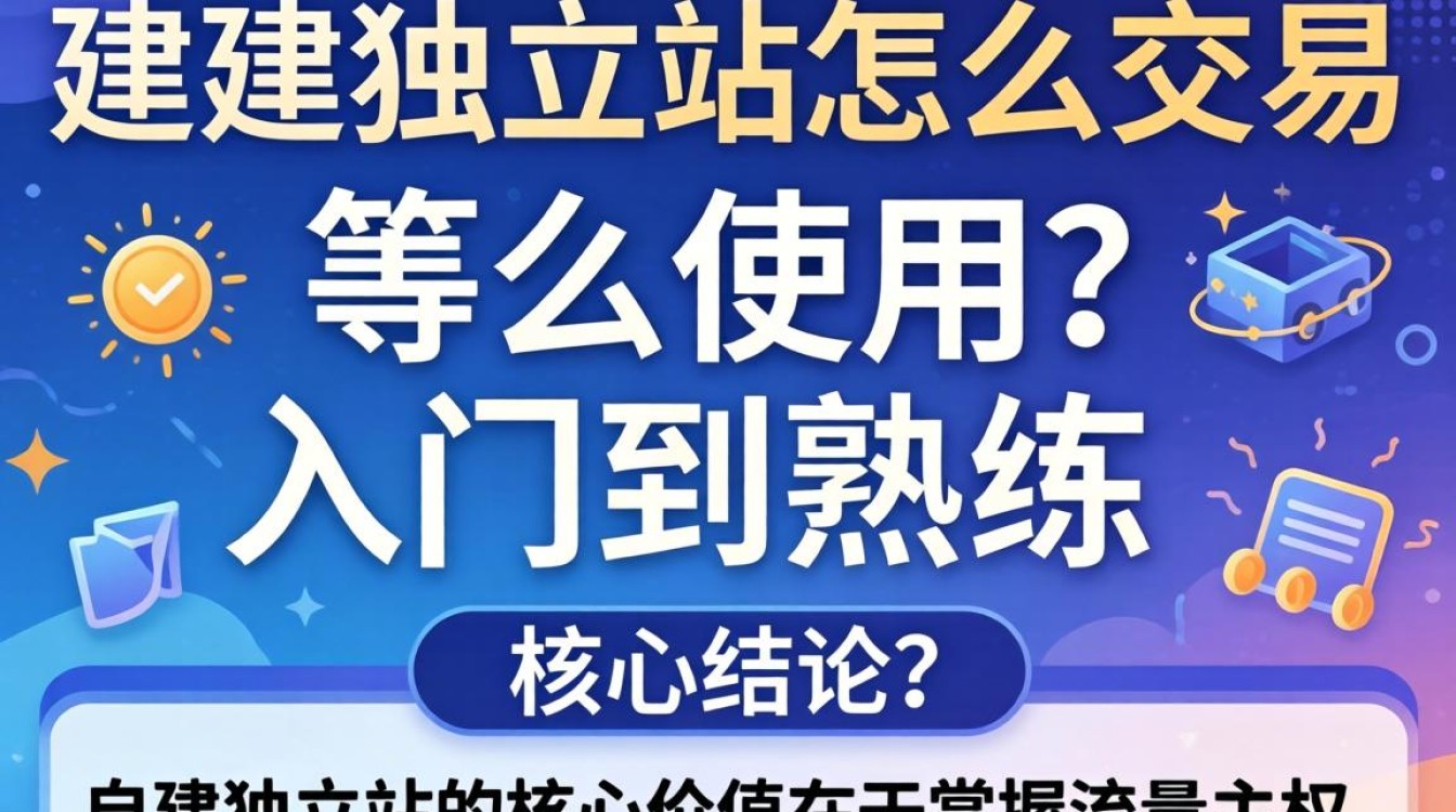 自建独立站怎么交易、怎么使用?独立站交易流程与操作指南 独立站交易流程与操作指南