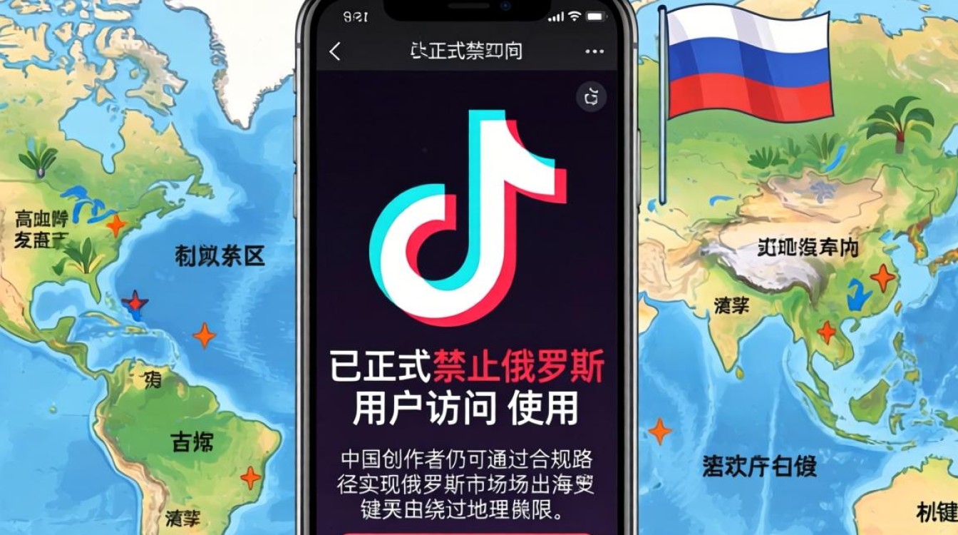 TikTok禁止俄罗斯用户使用怎么办?俄罗斯出海变现完整教程 TikTok禁止俄罗斯用户使用怎么办