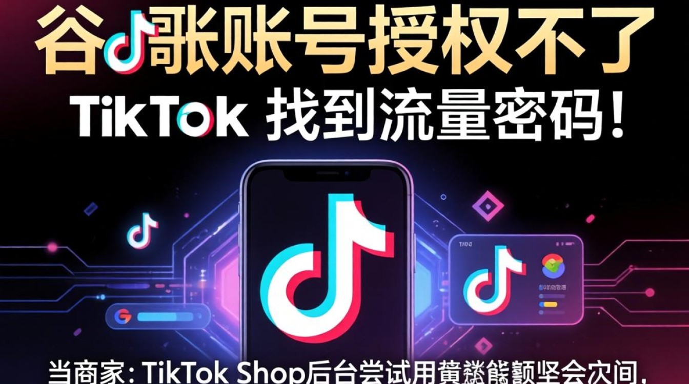 谷歌账号授权不了TikTok怎么办?商品推广如何通过TikTok找到流量密码 商品推广如何通过TikTok找到流量密码