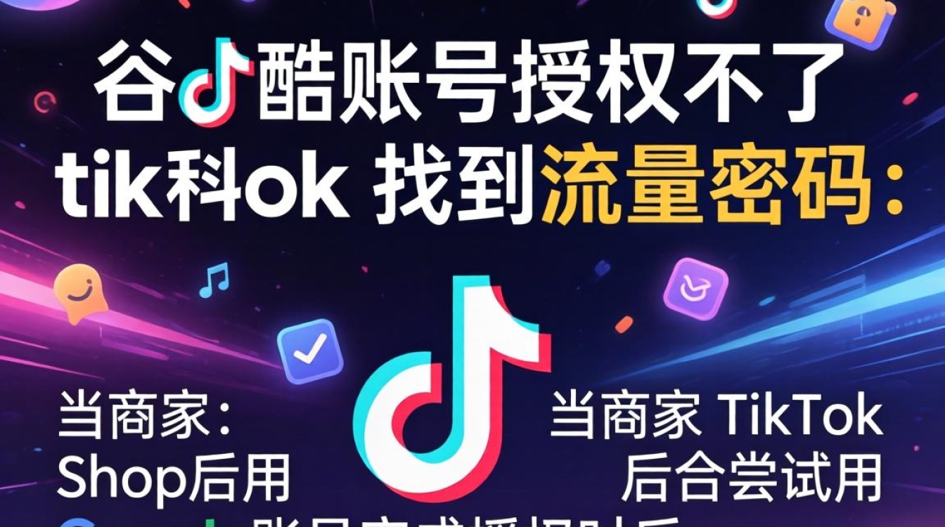 谷歌账号授权不了TikTok怎么办?商品推广如何通过TikTok找到流量密码 商品推广如何通过TikTok找到流量密码