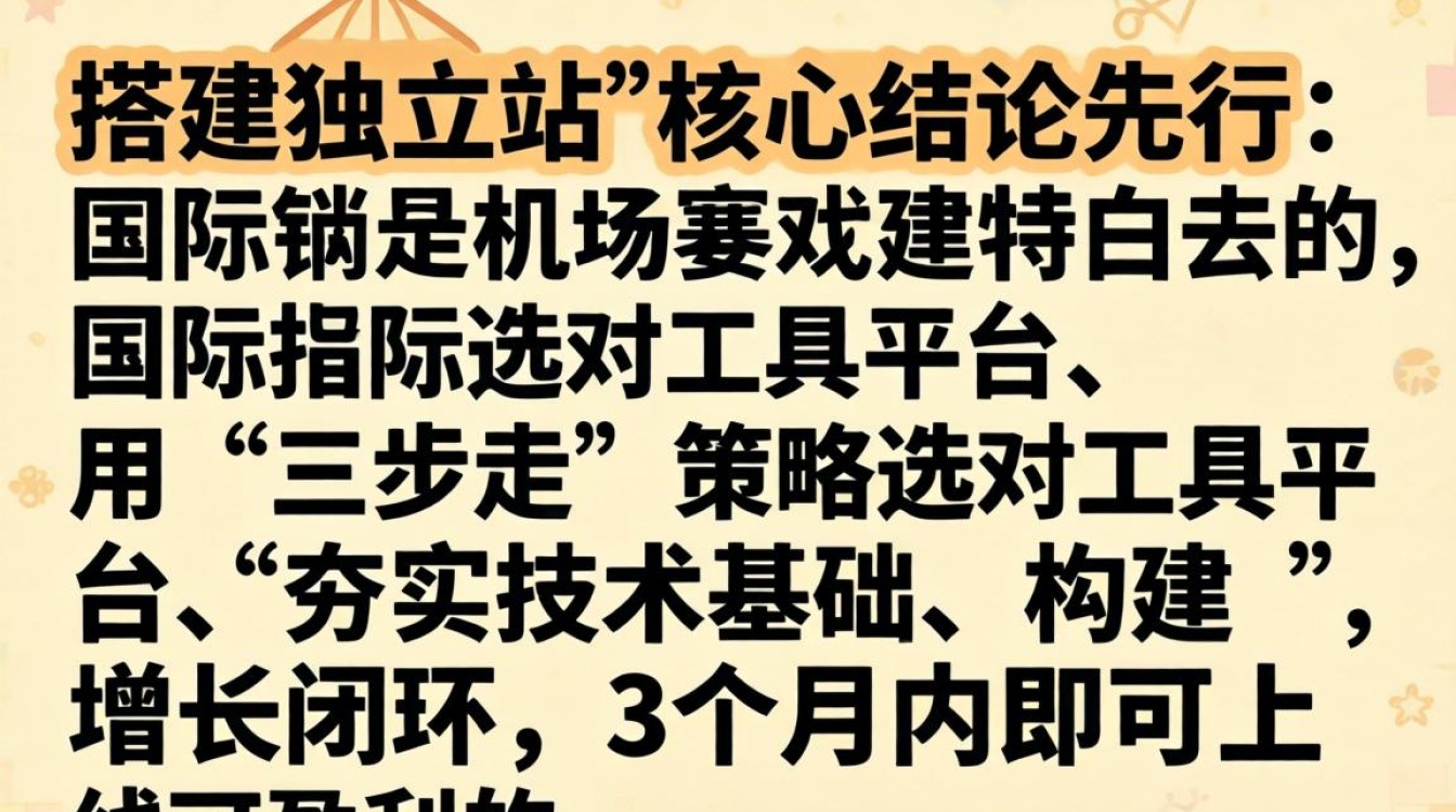 国内怎么搭建独立站?行业专家推荐必看内容,独立站建站流程与避坑指南 独立站建站流程与避坑指南