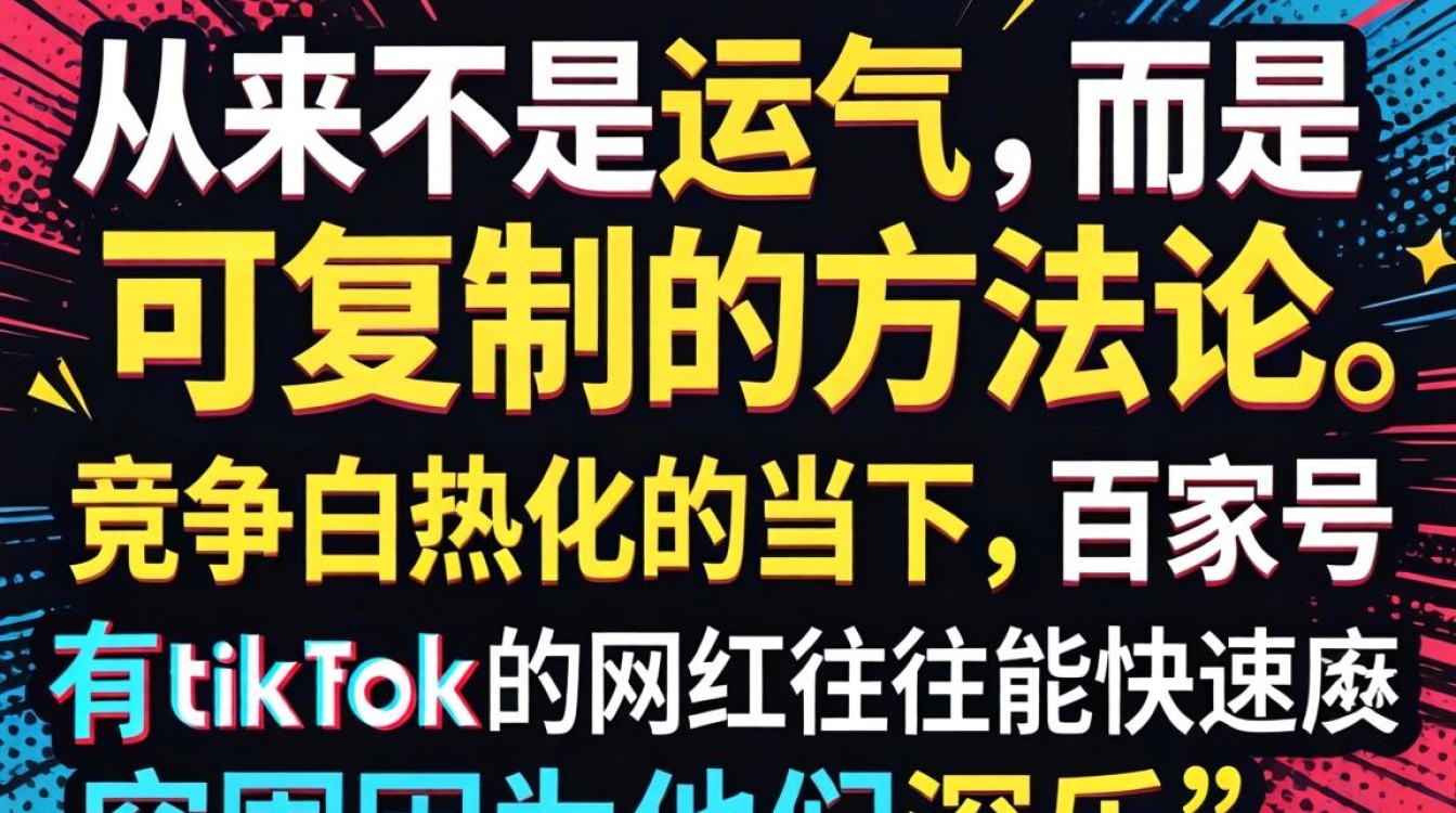 百家号如何复制TikTok网红爆款内容?TikTok网红爆款技巧在百家号怎么用 百家号如何复制TikTok网红爆款内容