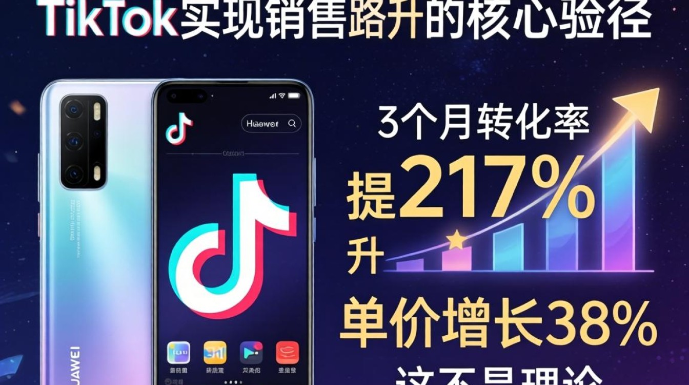 华为手机TikTok电商运营完整教程销售提升指南