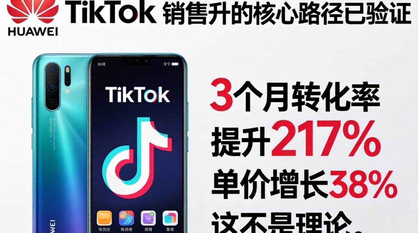 华为手机TikTok电商运营完整教程销售提升指南