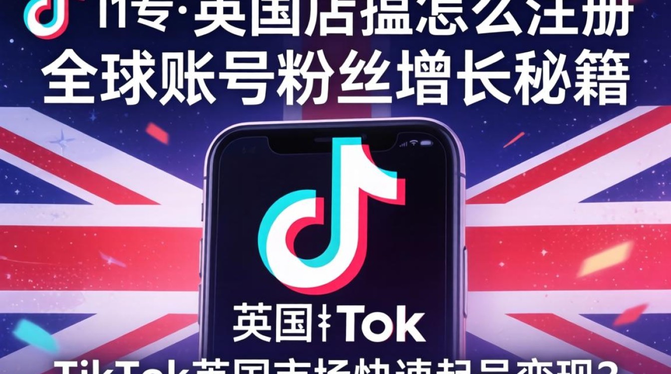 TikTok英国店怎么注册?全球账号粉丝增长秘籍 TikTok英国店怎么注册