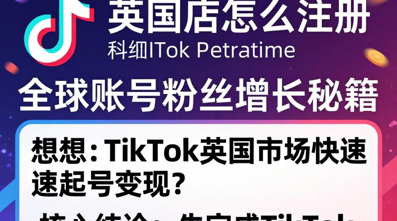TikTok英国店怎么注册?全球账号粉丝增长秘籍 TikTok英国店怎么注册
