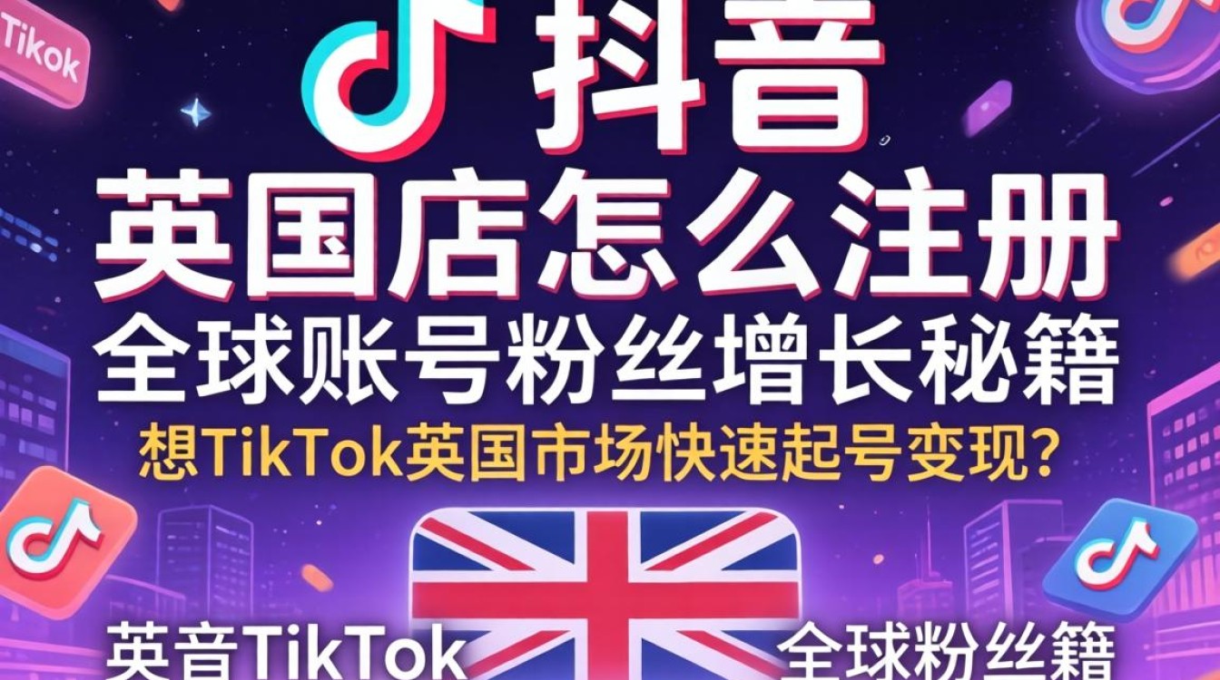 TikTok英国店怎么注册?全球账号粉丝增长秘籍 TikTok英国店怎么注册