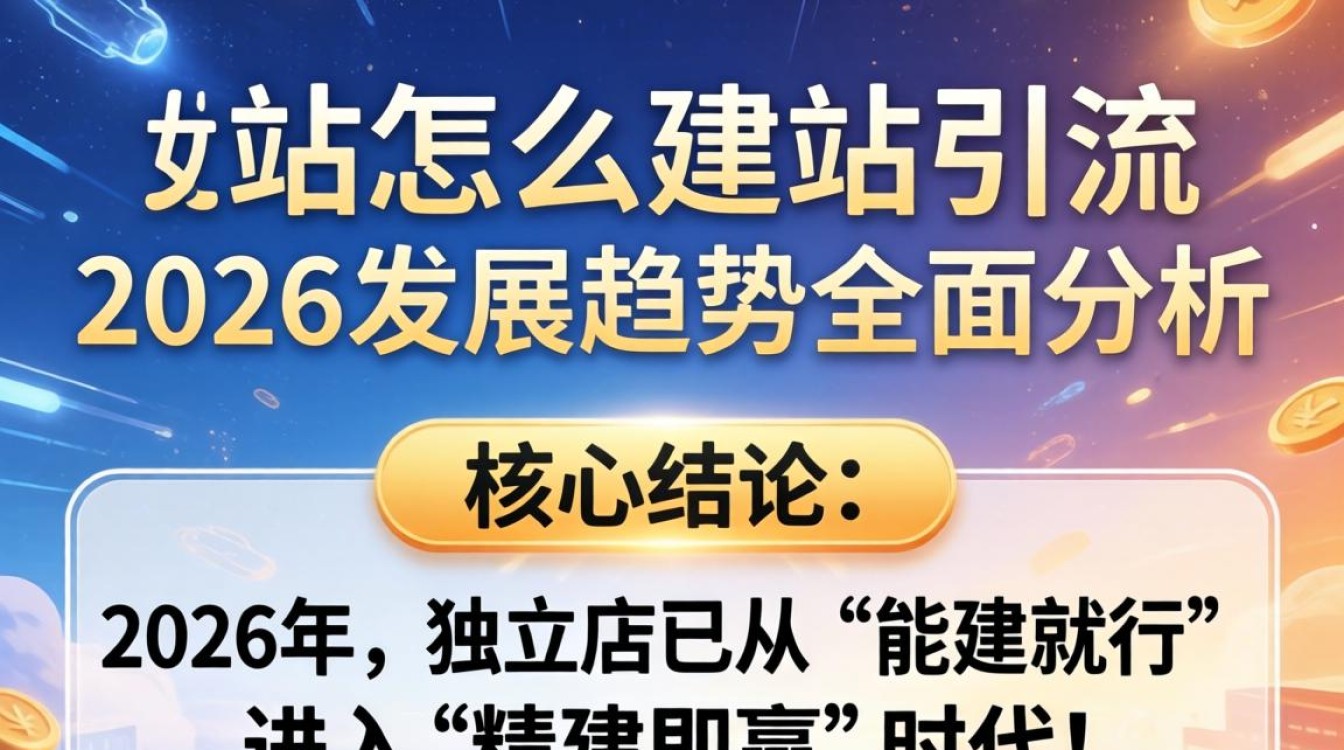 2026年独立站建站引流趋势及实操方法