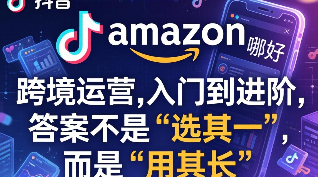TikTok和亚马逊哪个更适合跨境运营?TikTok与亚马逊跨境运营对比及实操指南 TikTok与亚马逊跨境运营对比及实操指南