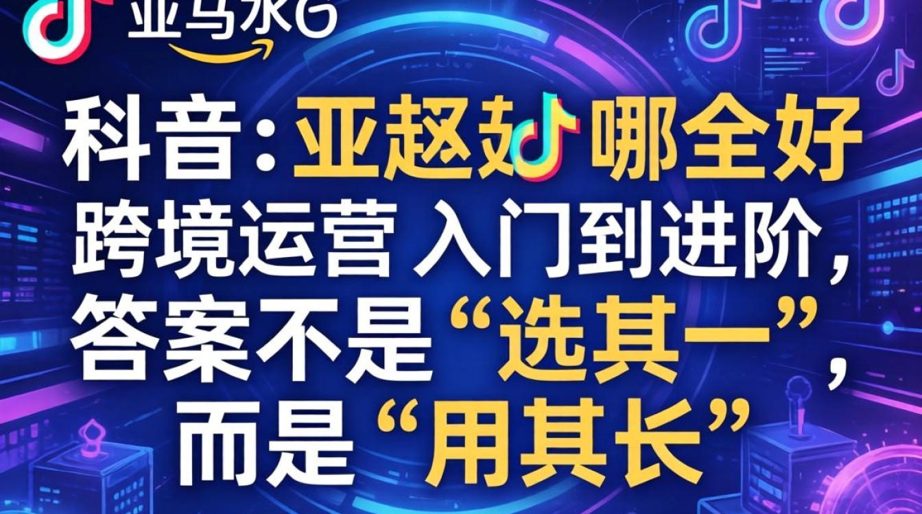 TikTok和亚马逊哪个更适合跨境运营?TikTok与亚马逊跨境运营对比及实操指南 TikTok与亚马逊跨境运营对比及实操指南