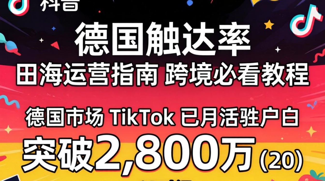 TikTok德国怎么提高触达率?德国TikTok出海运营指南,跨境必看教程 TikTok德国怎么提高触达率