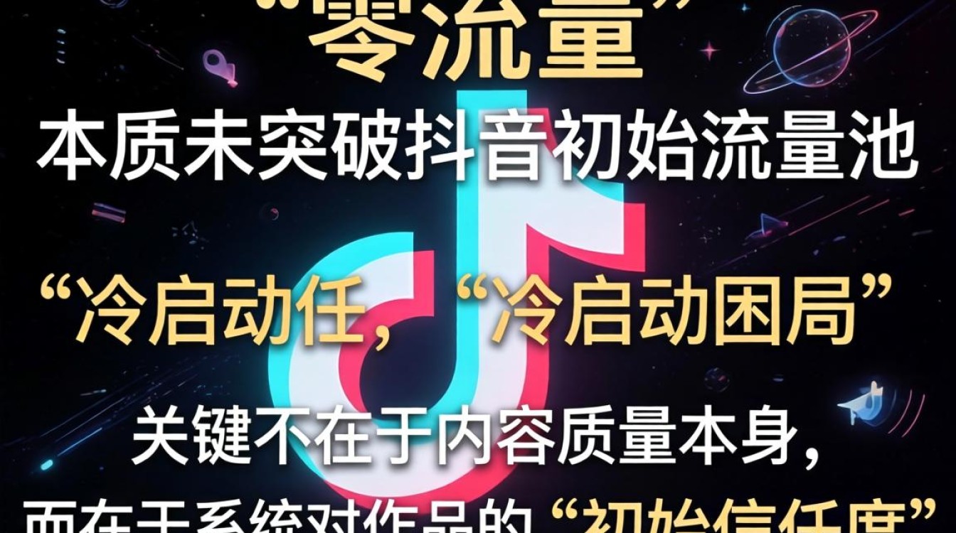 抖音作品没浏览量突破流量池权重优化方法