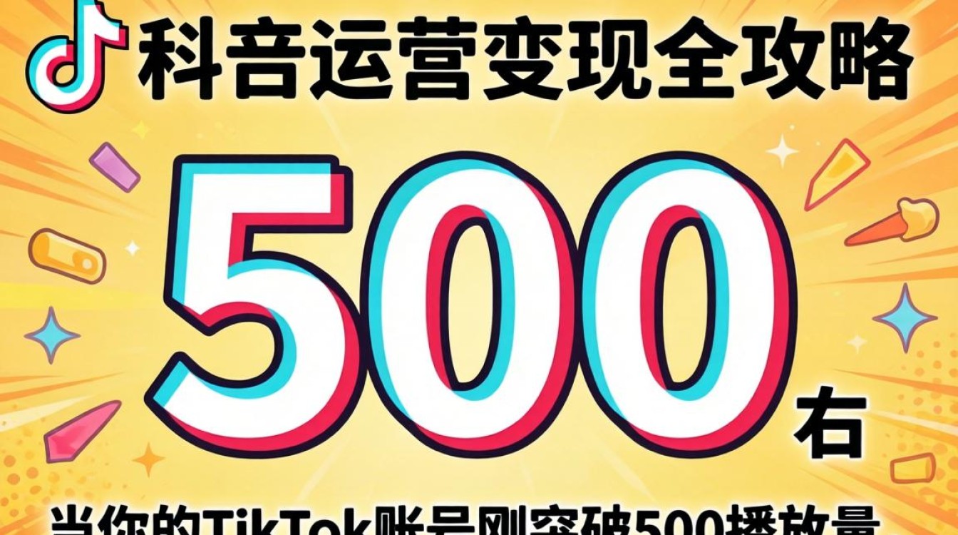 短视频播放量500左右怎么变现