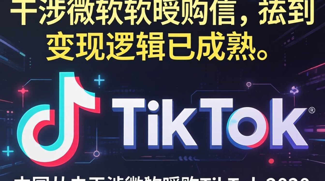 抖音中国干涉微软收购TikTok