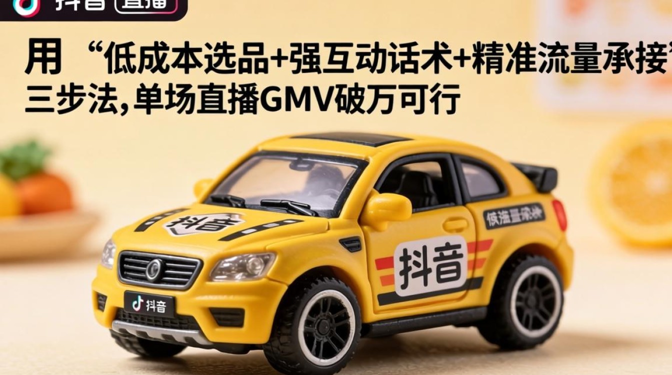 抖音直播卖玩具小车怎么赚钱