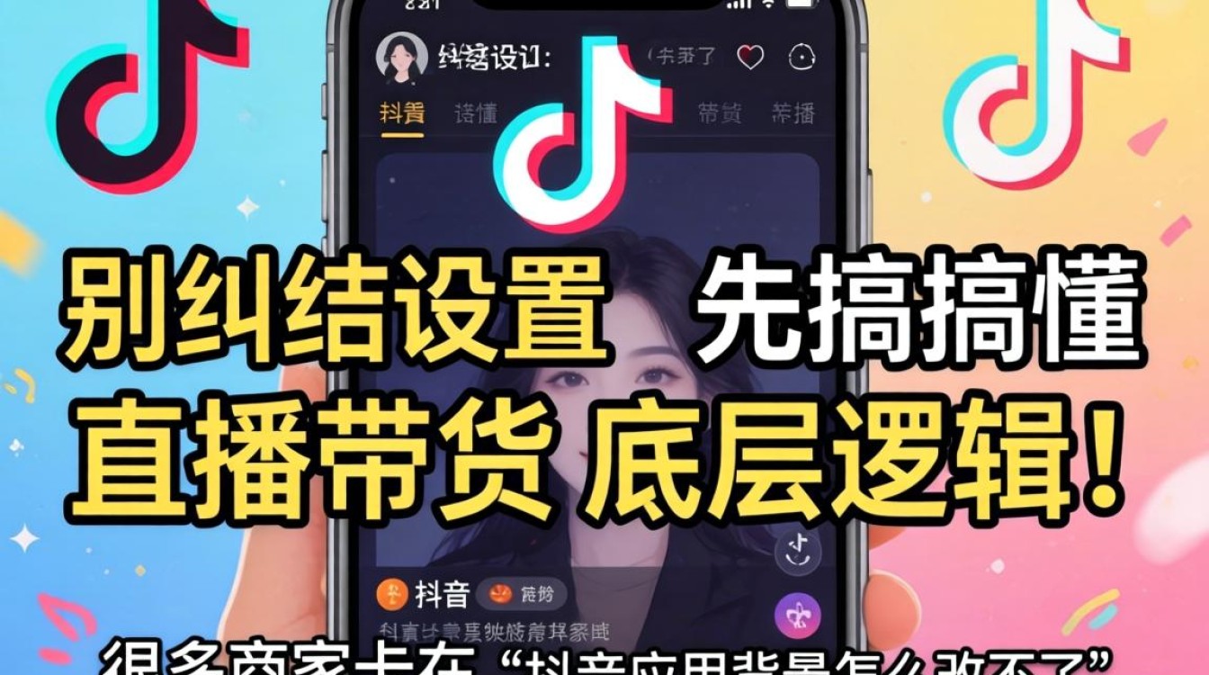 抖音应用背景怎么改不了?直播带货玩法与技巧有哪些? 直播带货玩法与技巧有哪些