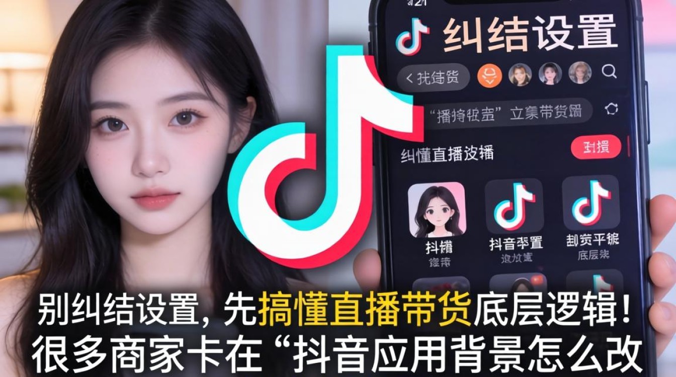 抖音应用背景怎么改不了?直播带货玩法与技巧有哪些? 直播带货玩法与技巧有哪些