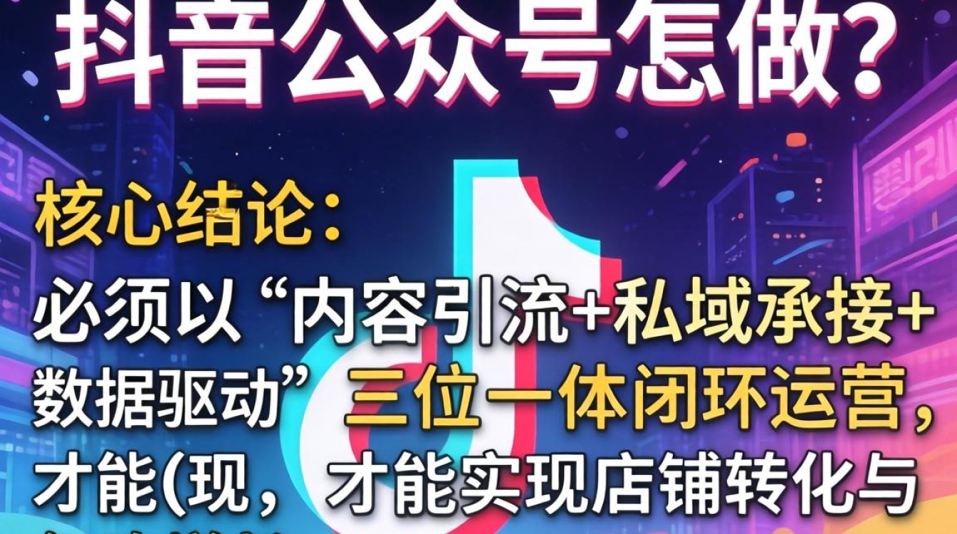 抖音公众号运营与商品推广技巧