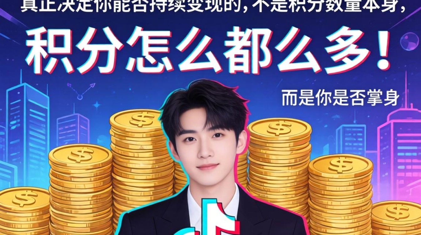 抖音积分为什么这么多