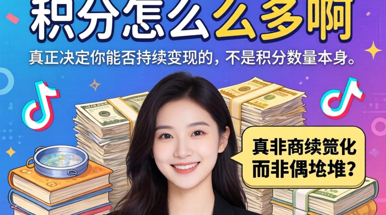 抖音积分为什么这么多