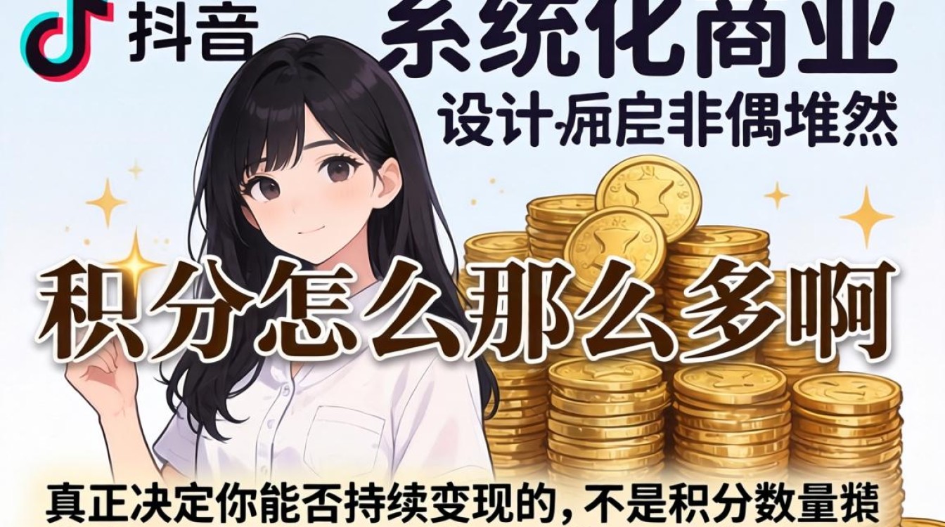 抖音积分为什么这么多