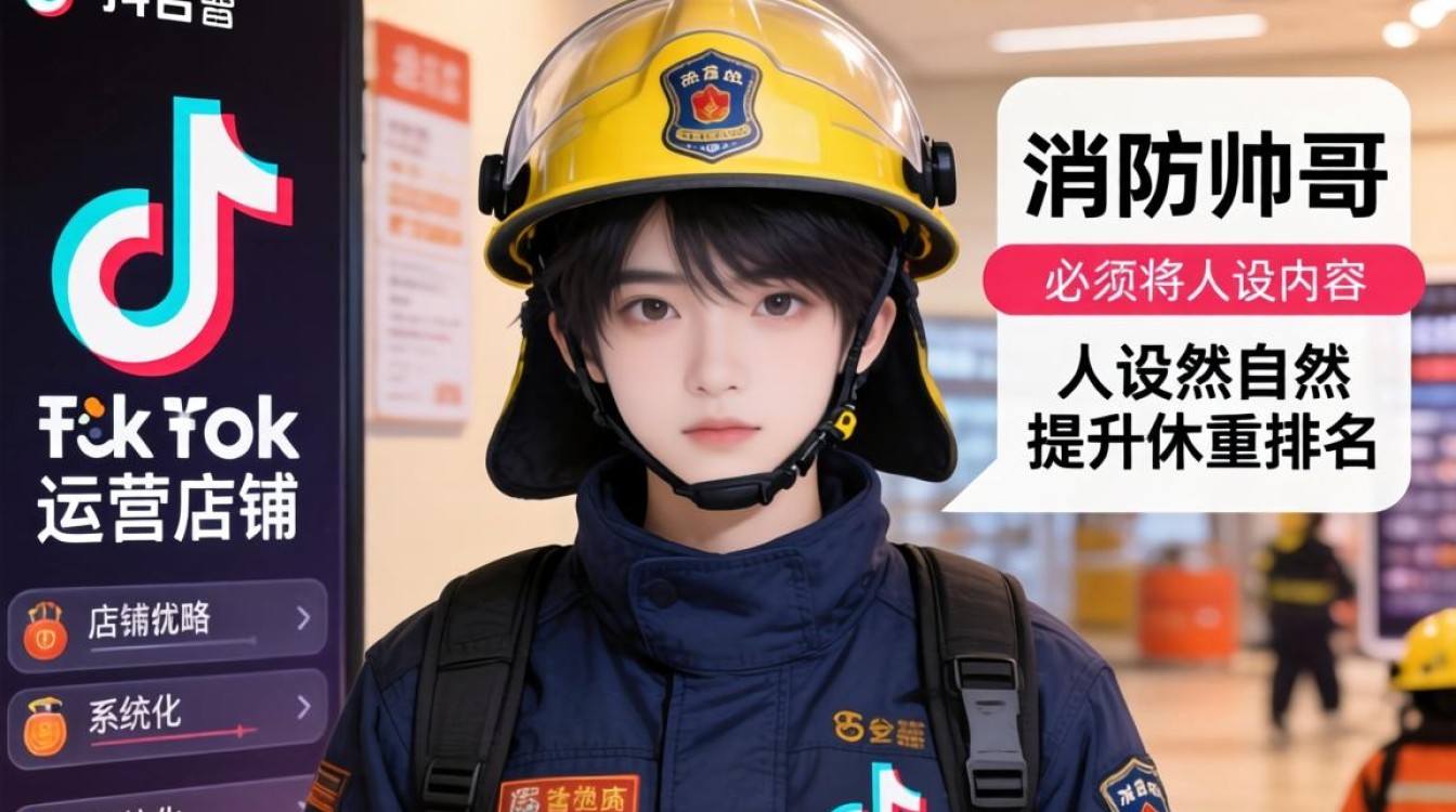 消防员tiktok店铺如何优化提升权重排名