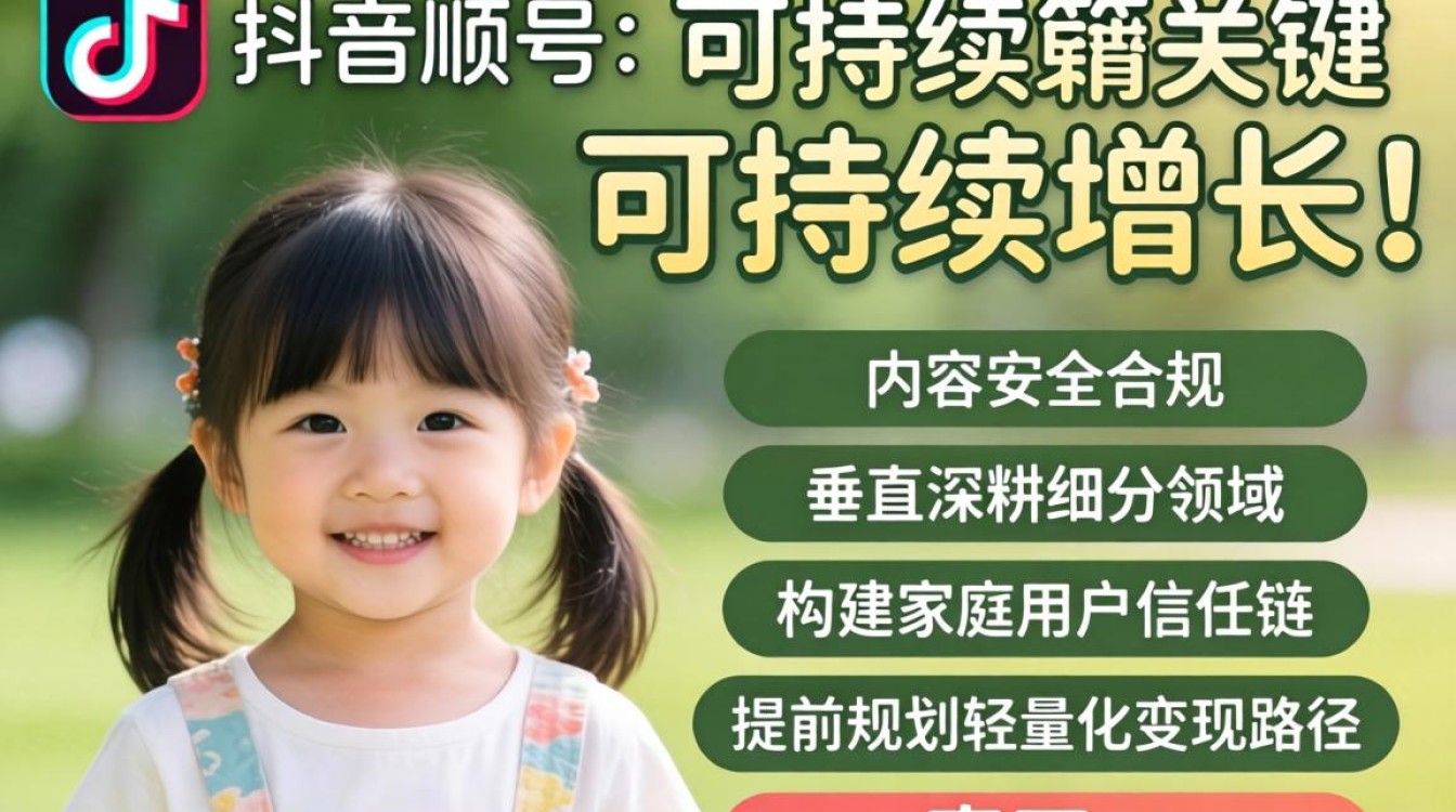 儿童抖音账号推广方法与粉丝增长变现攻略