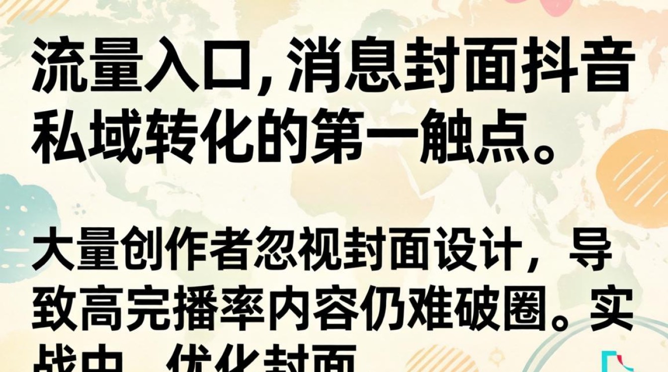 抖音改消息封面怎么改?如何通过封面优化提升流量算法推荐 如何通过封面优化提升流量算法推荐