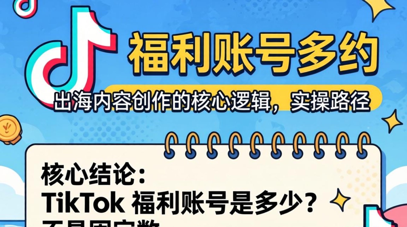 TikTok福利账号是多少?出海内容创作技巧有哪些? TikTok福利账号是多少